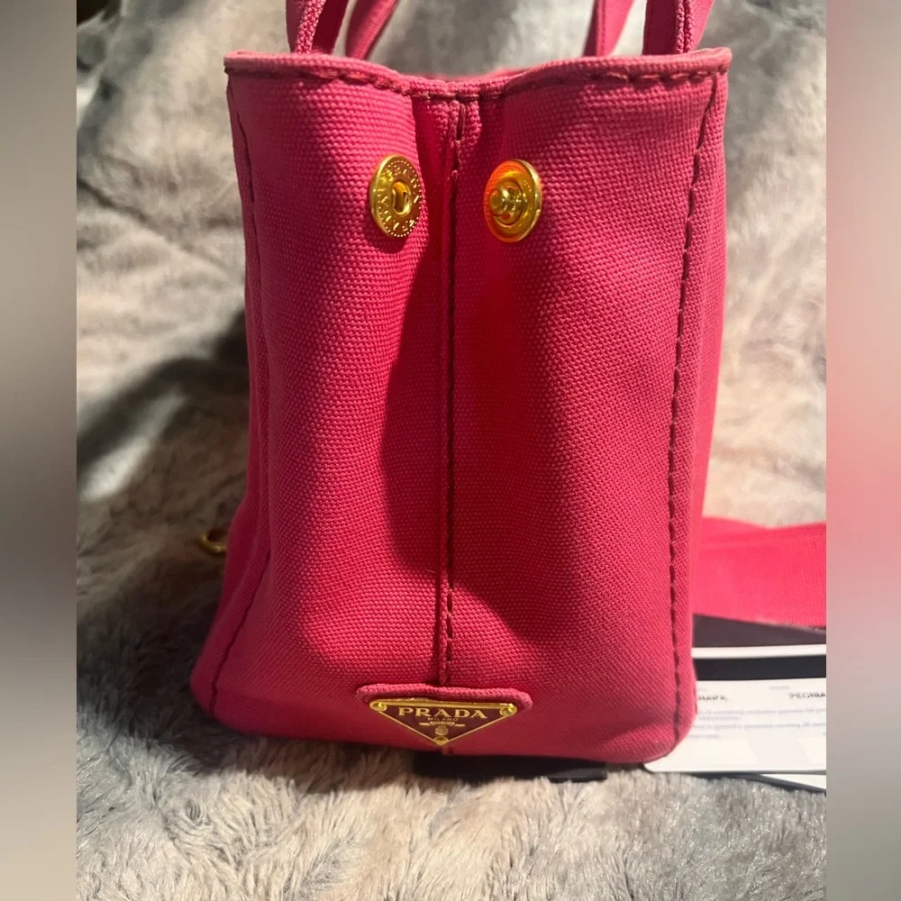 🔥SOLD🔥🌺PRADA CANAPA PEONIA Pink - Picture 3 of 8